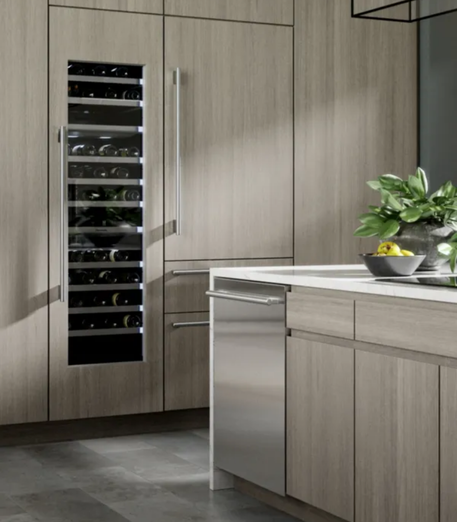 Thermador built-in beverage column