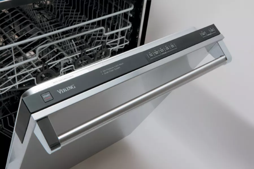 Viking dishwasher control panel