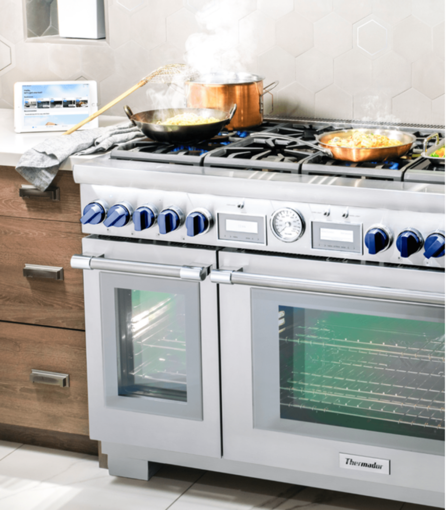 Thermador professional double-oven gas range